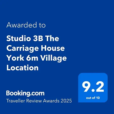 Appartement 3b The Carriage House 6m Village Location York